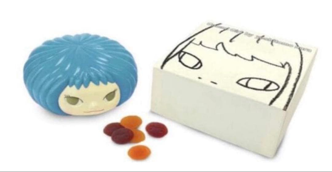 未開封正規品　奈良美智　グミガール　ソランちゃんGummi Girlブルーケース