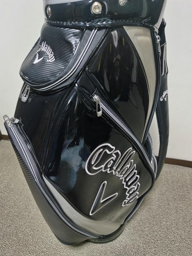 Callaway キャディバッグ 黒/白