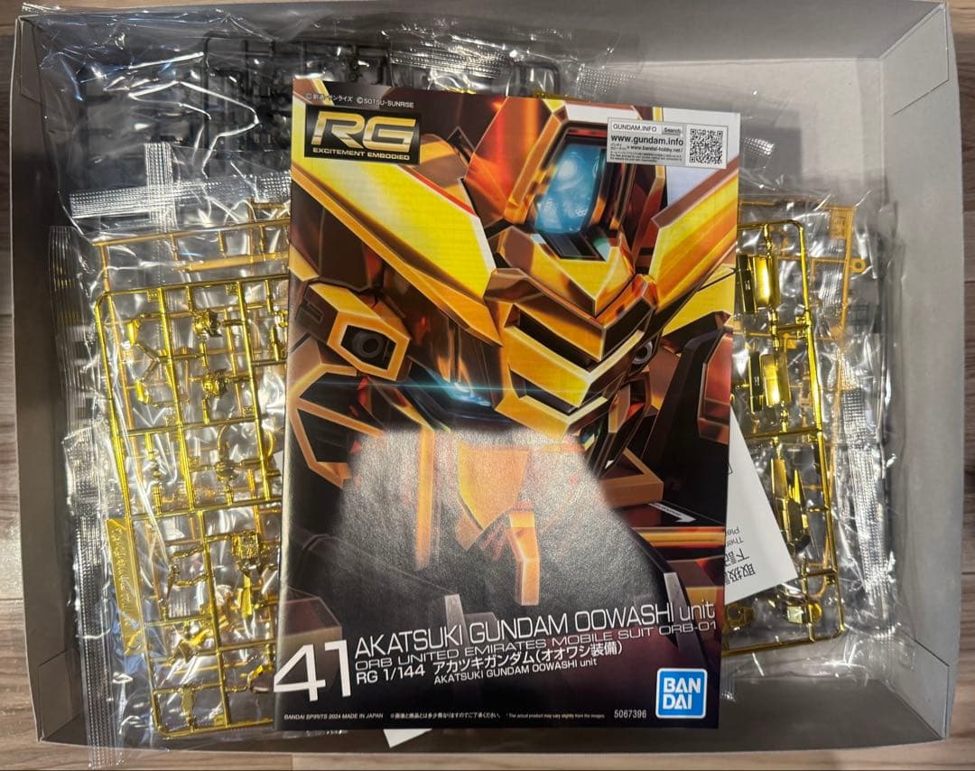 RG アカツキガンダム（オオワシ装備）