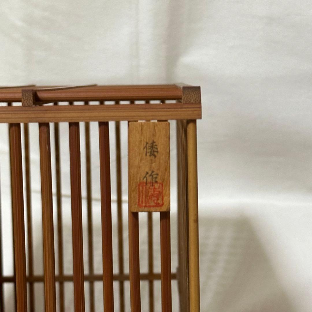 木製　鳥籠