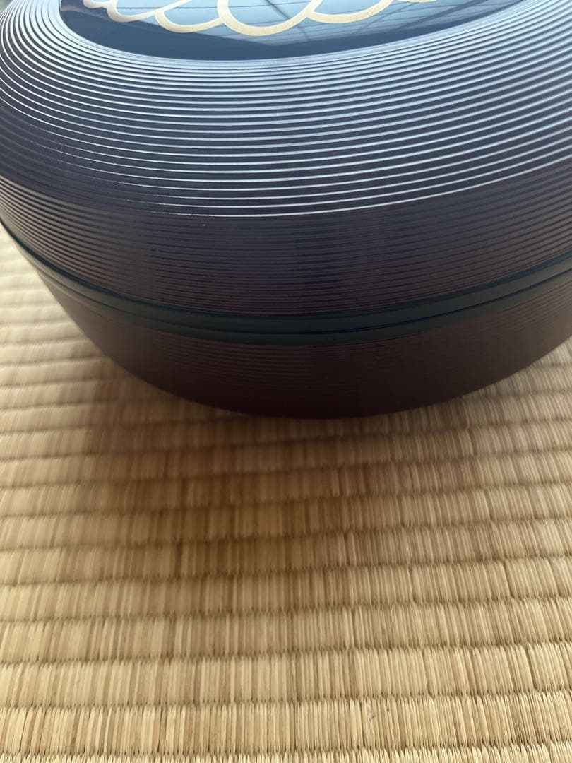 【共箱】【極美品】菊紋糸目喰篭　象彦　茶道具　菓子器