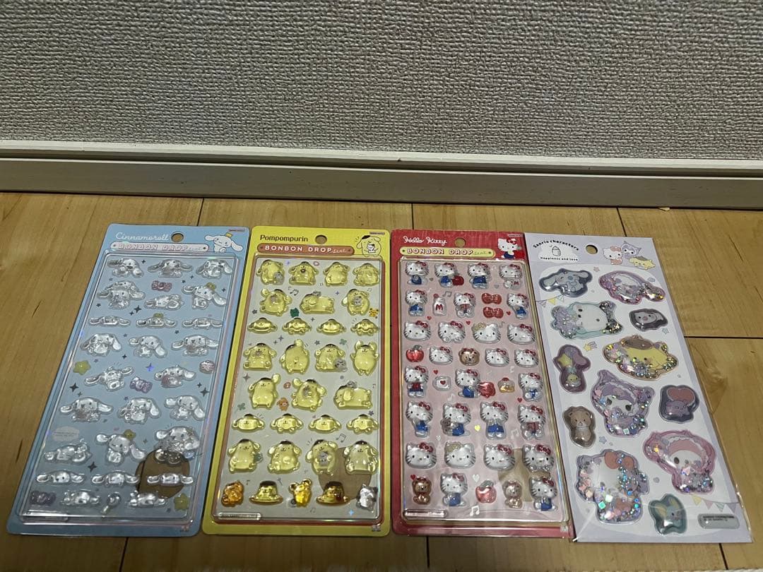 サンリオ ボンボンドロップシール 第1弾 うるちゅるポップシール