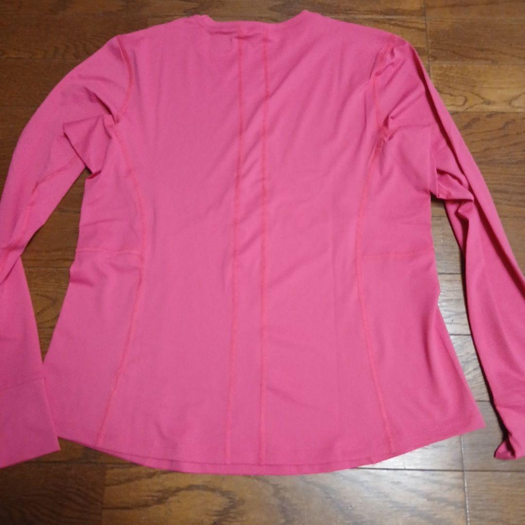 新作Lija ピンク 長袖 Tシャツ L/G