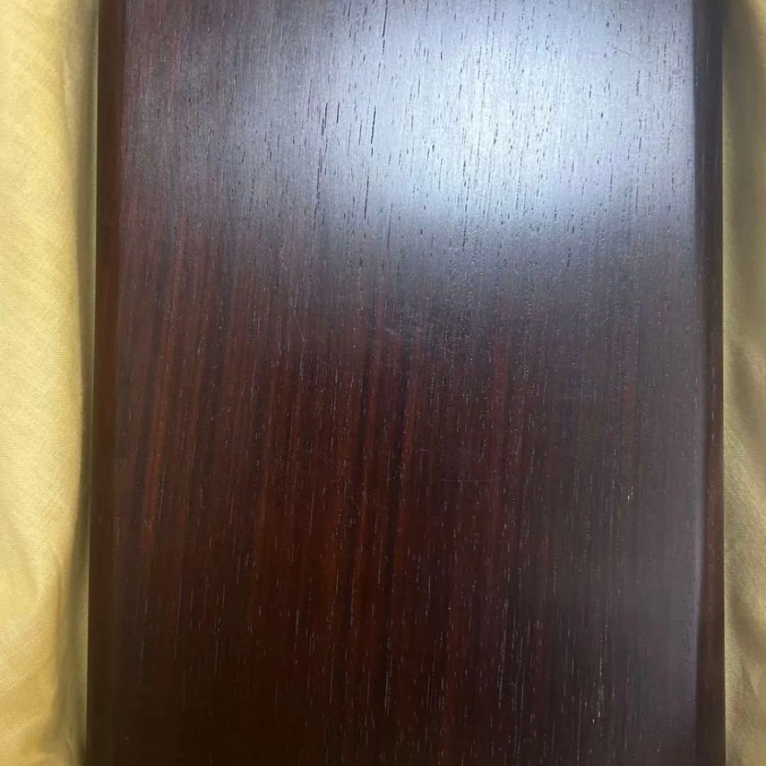 省山造 紫檀 日本の伝統工芸品 切手盆