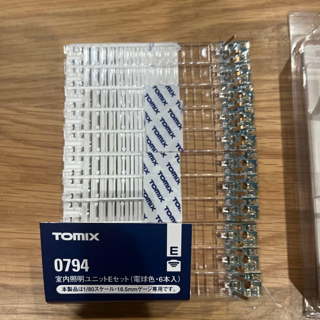 TOMIX 室内灯0794 17本　0795 4本
