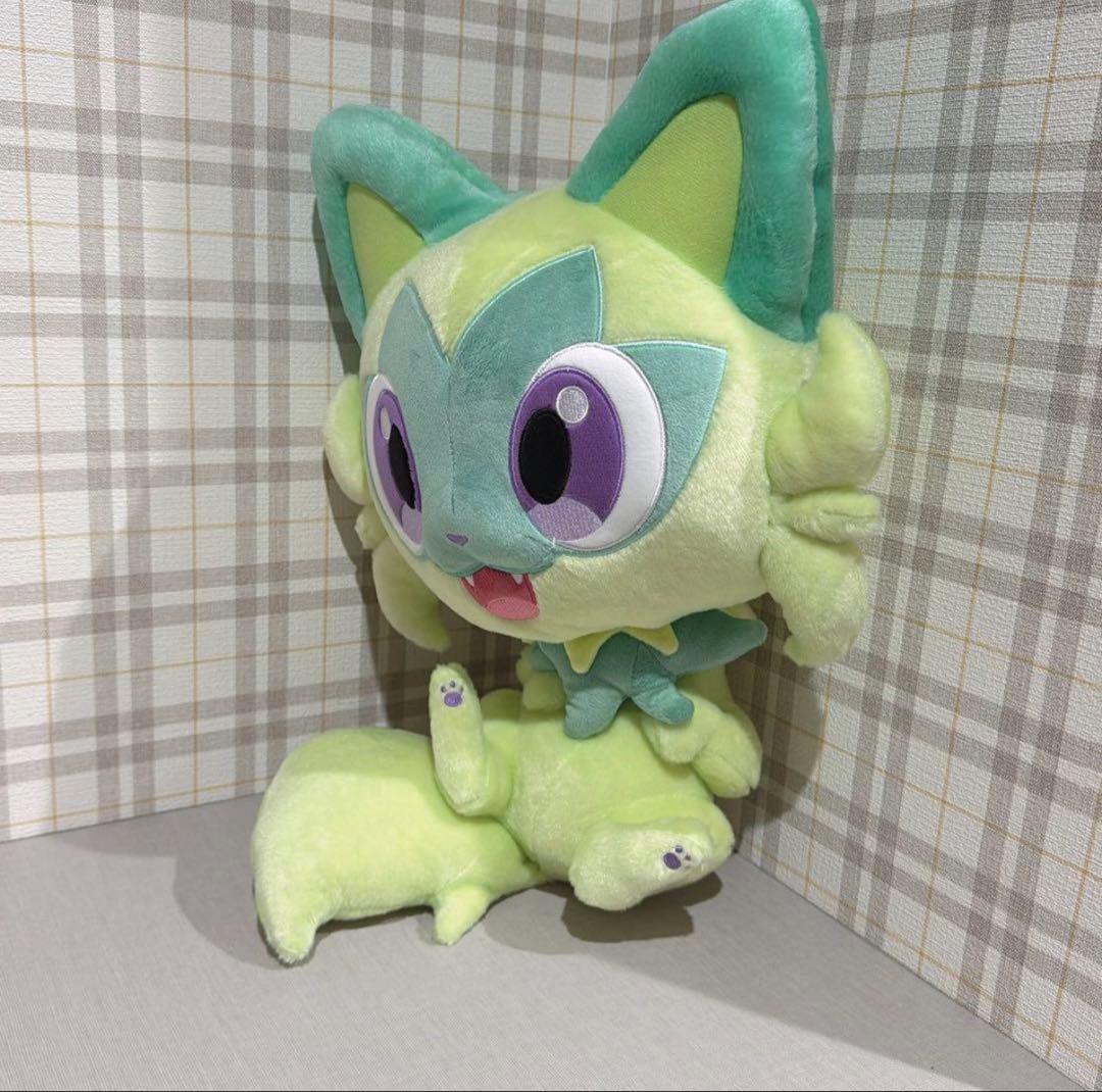 ポケモン 色違い ニャオハ 60cm 特大 ぬいぐるみ ポケットモンスター