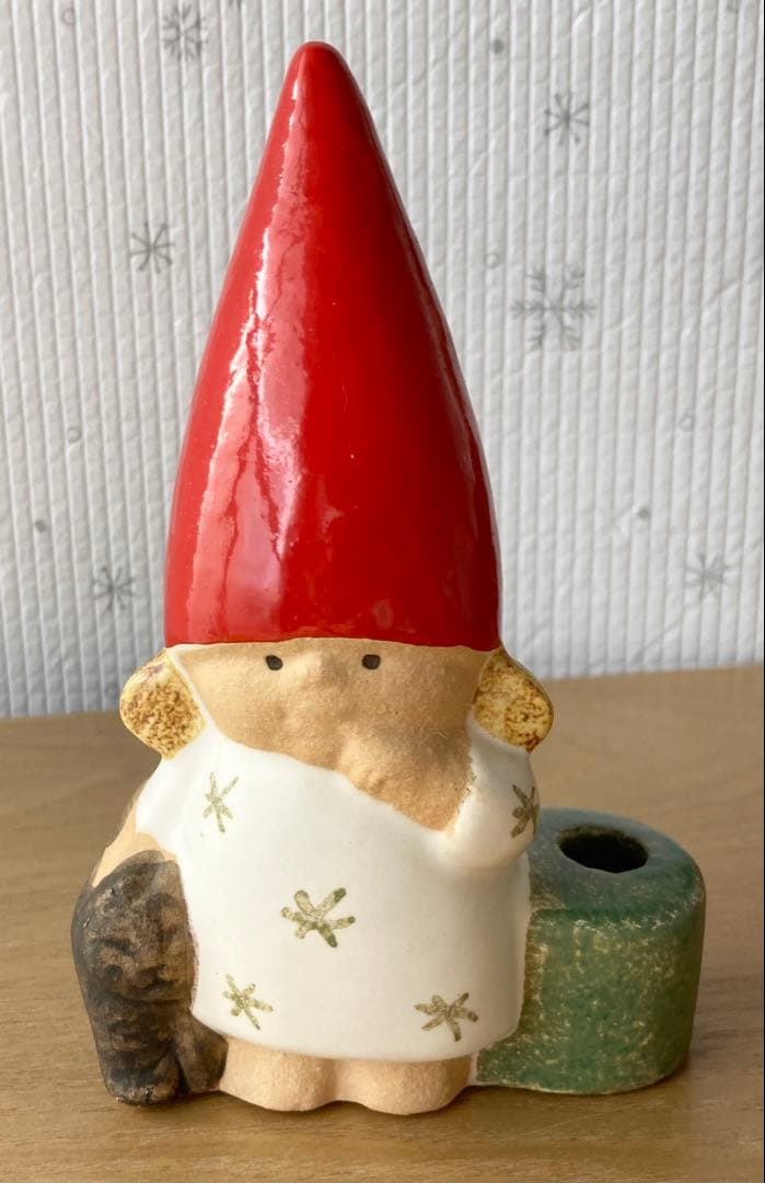 リサラーソン Santa Girl with Cat スウェーデン　陶器