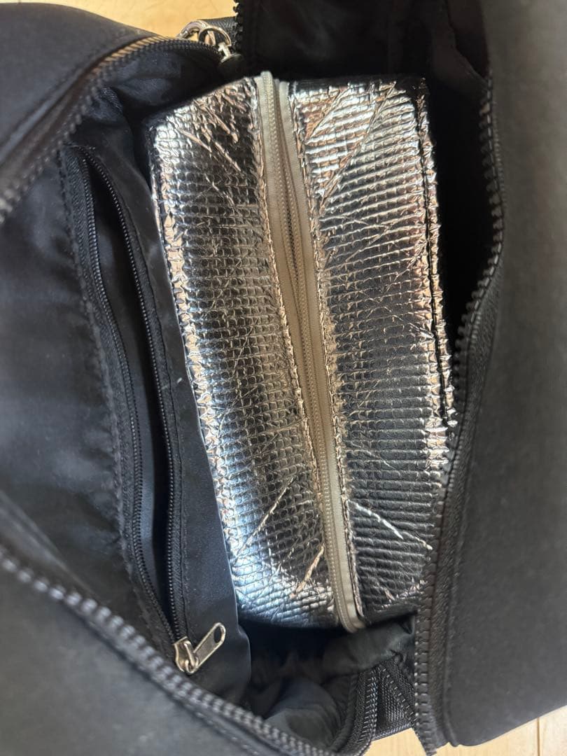 HERG （エルグワン）ブラック ハンドバッグ カートバッグ おまけ付き