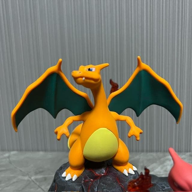 【 新品 】リザードン　リザード　ヒトカゲ　ガレキ　フィギュア　セット