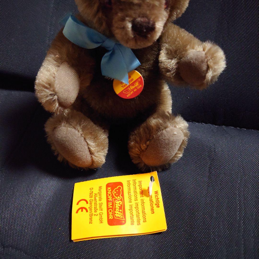 美品 vintage steiff シュタイフ テディベア ドイツ ブラウン
