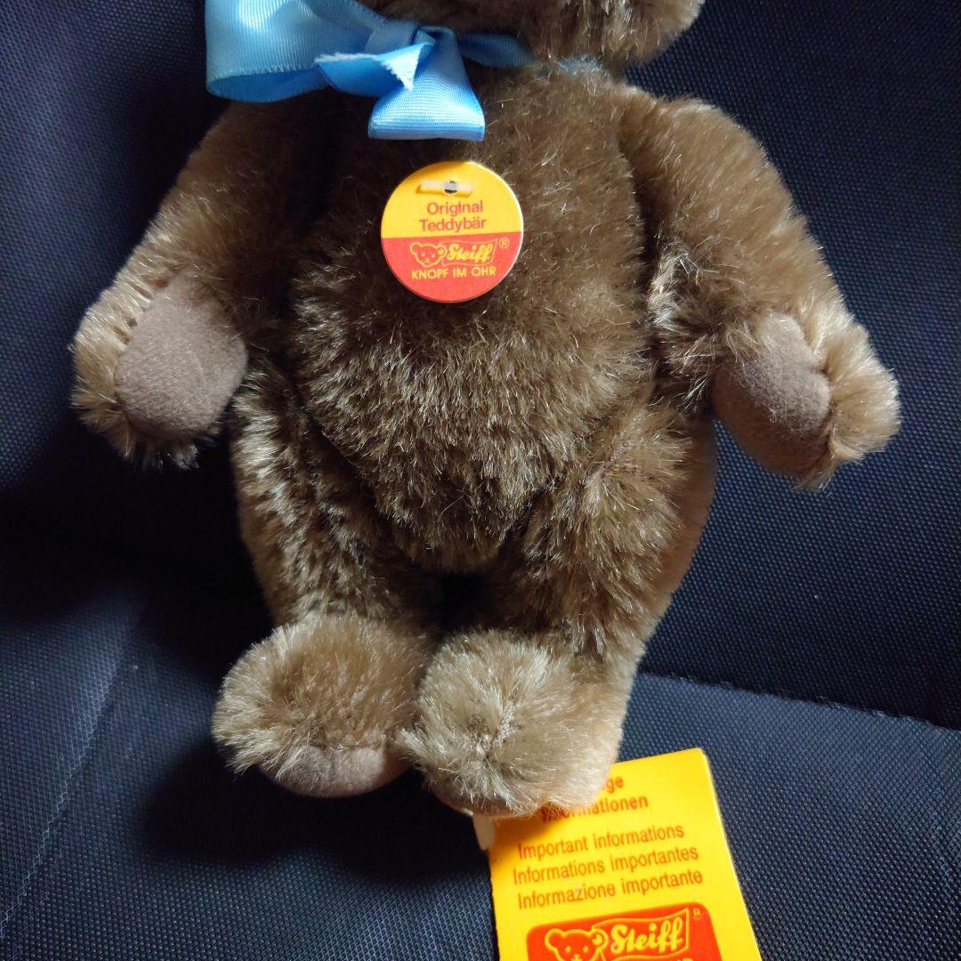 美品 vintage steiff シュタイフ テディベア ドイツ ブラウン
