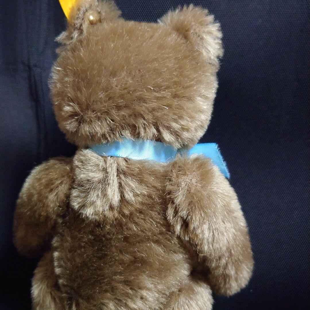 美品 vintage steiff シュタイフ テディベア ドイツ ブラウン