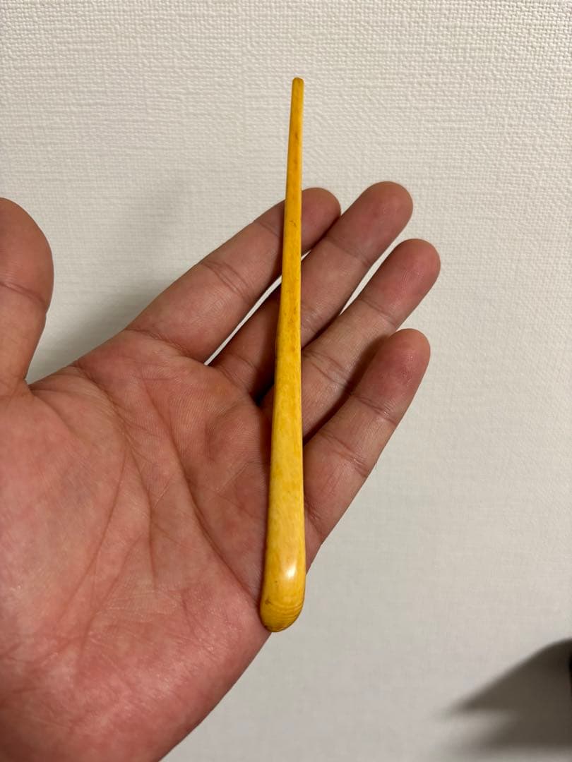 極上材茶杓 2本セット 天然材料 時代物 茶道具 鉄瓶