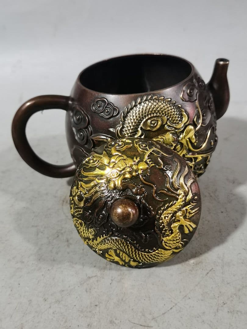 龍鳳徳利 急須 煎茶道具 工芸品 美術品 置物