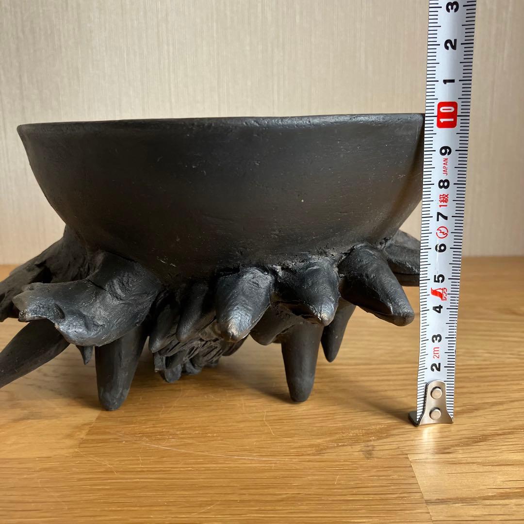 鬼面　茶碗？　丼？　鬼瓦風