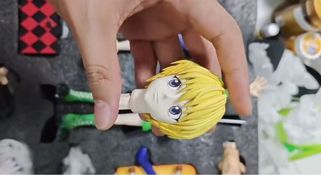 hunter×hunterキルア＝ゾルディック ガレージキット ガレキスタチュー