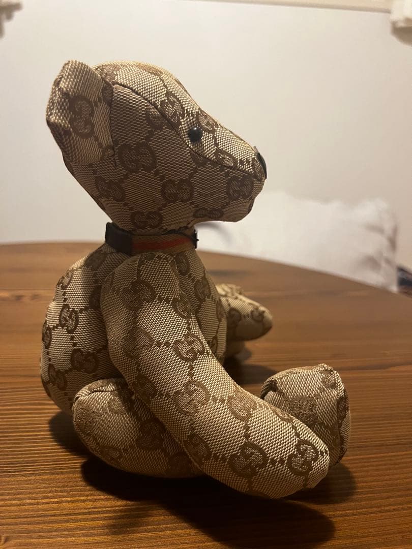 GUCCI モノグラム クマ テディベア　ぬいぐるみ 100周年記念タグ付き