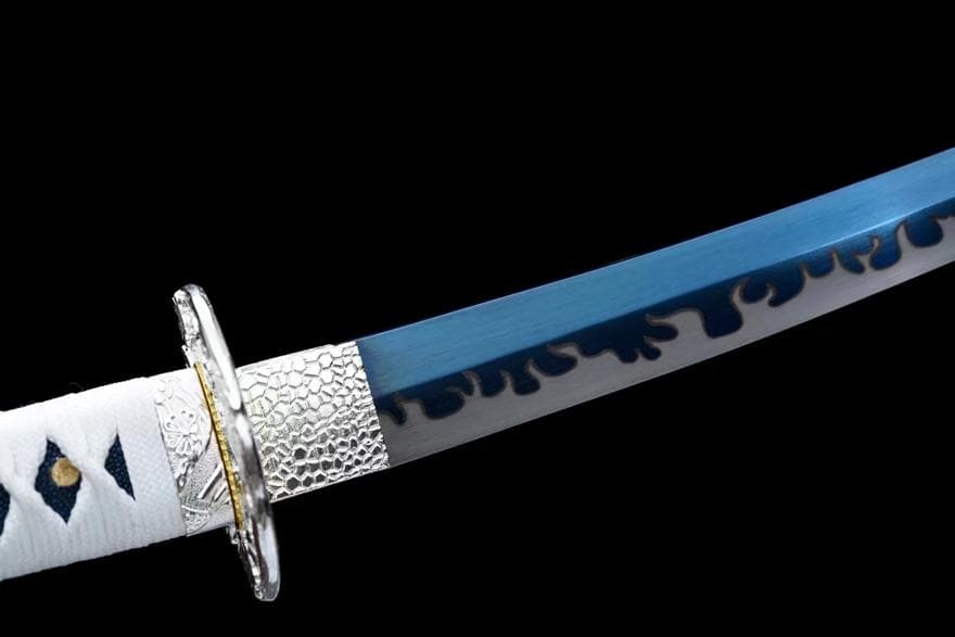 【白桜】 日本刀 模造刀 居合刀 武士道 武蔵 鑑賞用 手鍛造打