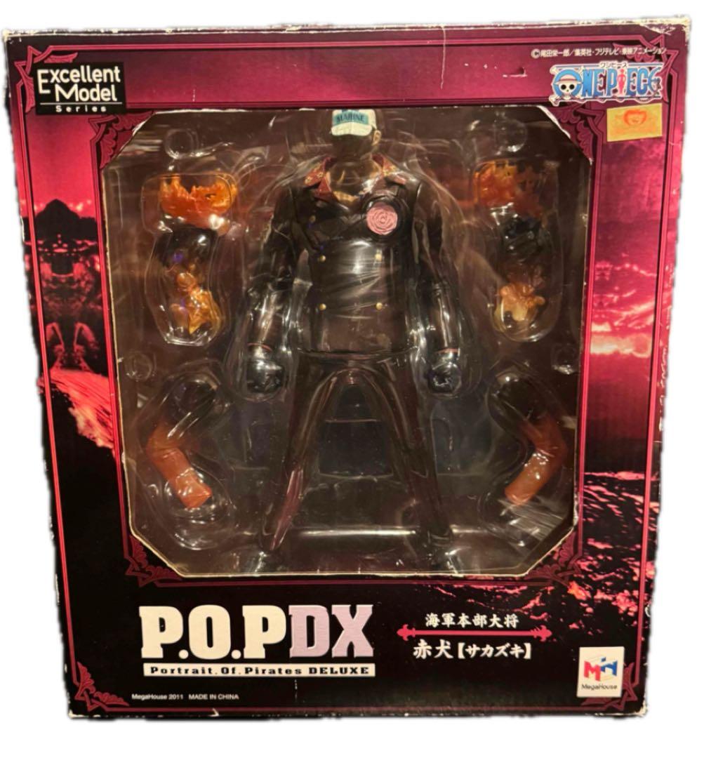 初版品！ワンピース 赤犬 サカズキ P.O.P 海軍本部大将 フィギュア