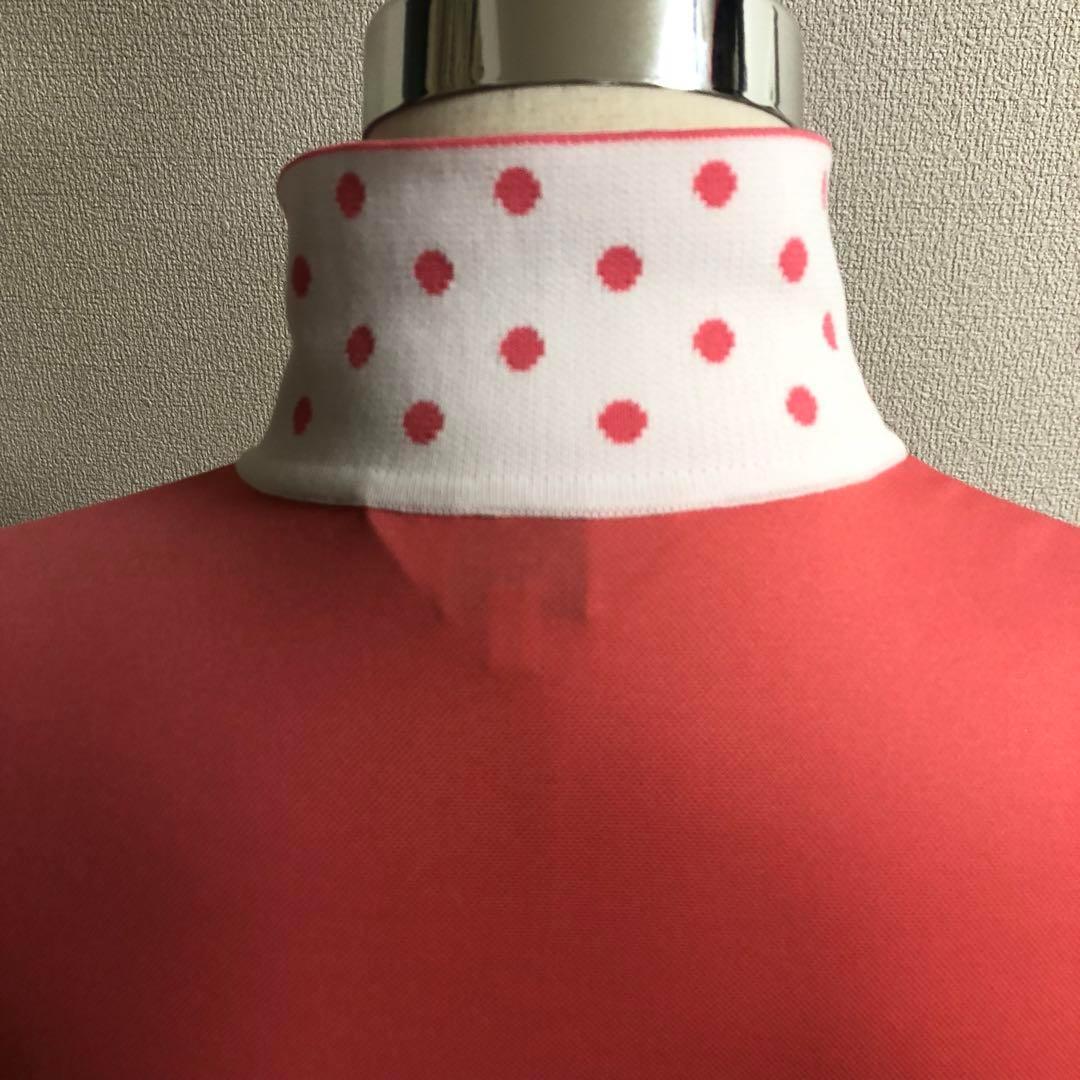美品 ランバンスポール ゴルフ ポロシャツ ピンク 系 サイズ38