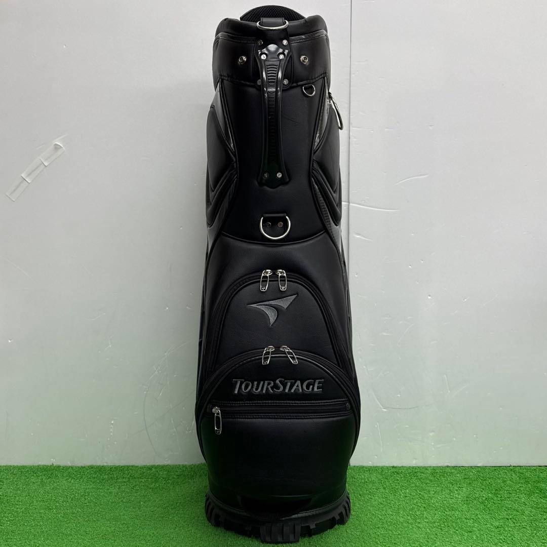 TOURSTAGE ツアーステージ　ゴルフバッグ　9インチ　ブラック　ゴルフ