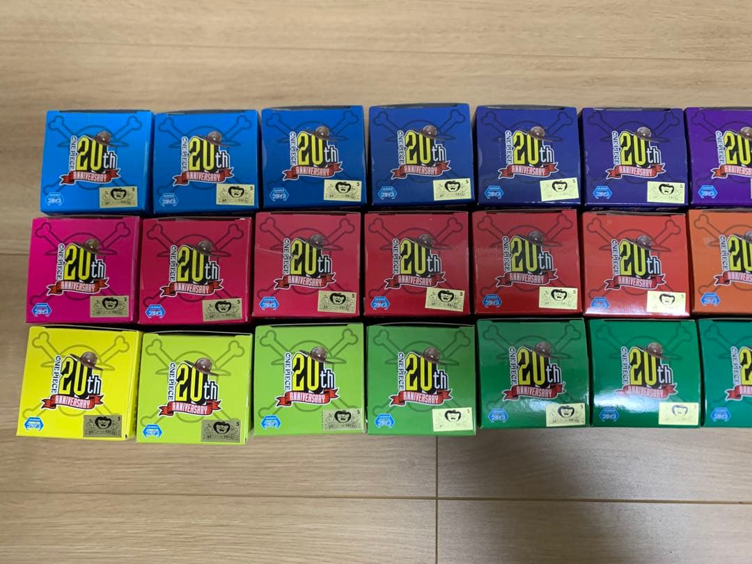 【希少】ワンピース ワーコレ ヒストリーリレー20th vol.1〜5 全30種