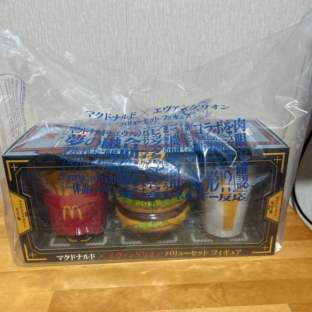 マクドナルド　エバンゲリオンバリューセット　フィギュア