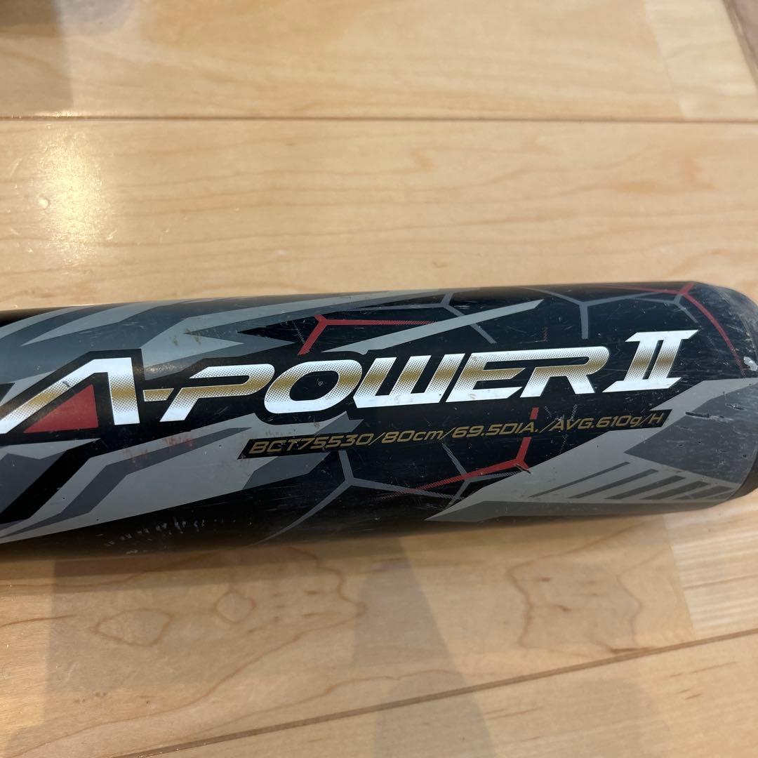 2025モデルZETT少年軟式 ブラックキャノン Aパワー2 80cm610g