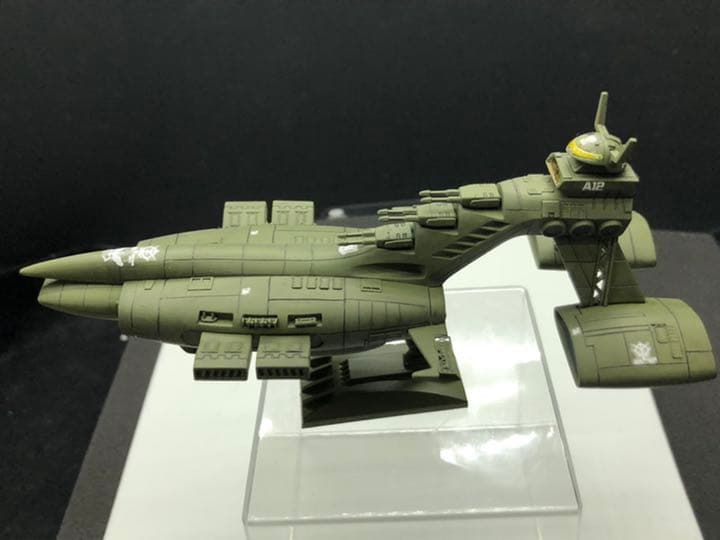旧キット　シャア専用ムサイ　ファルメル　完成品
