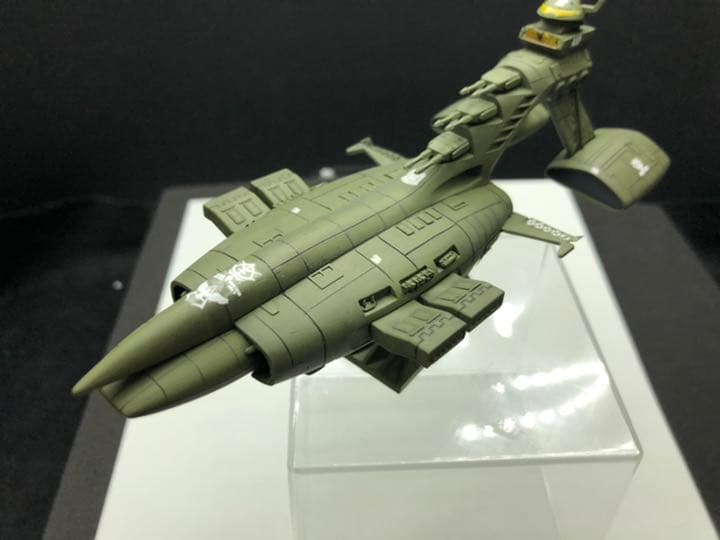 旧キット　シャア専用ムサイ　ファルメル　完成品
