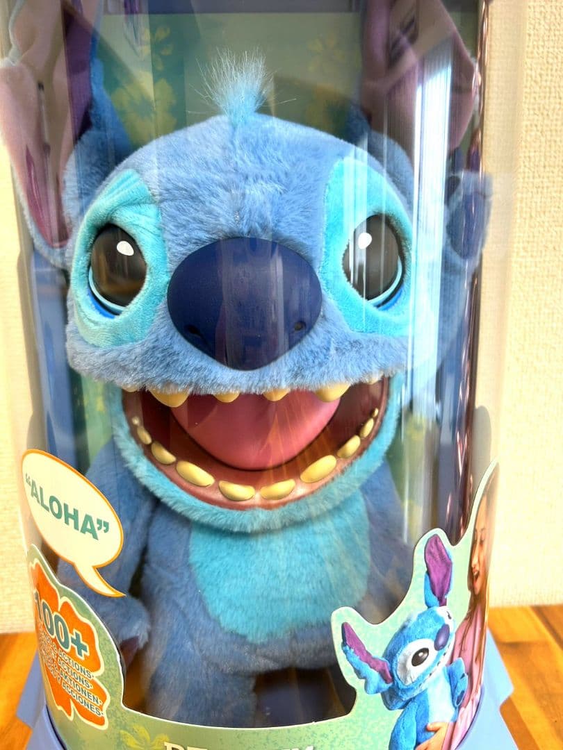 日本未発売 リアルFX ディズニー スティッチ パペット ぬいぐるみ