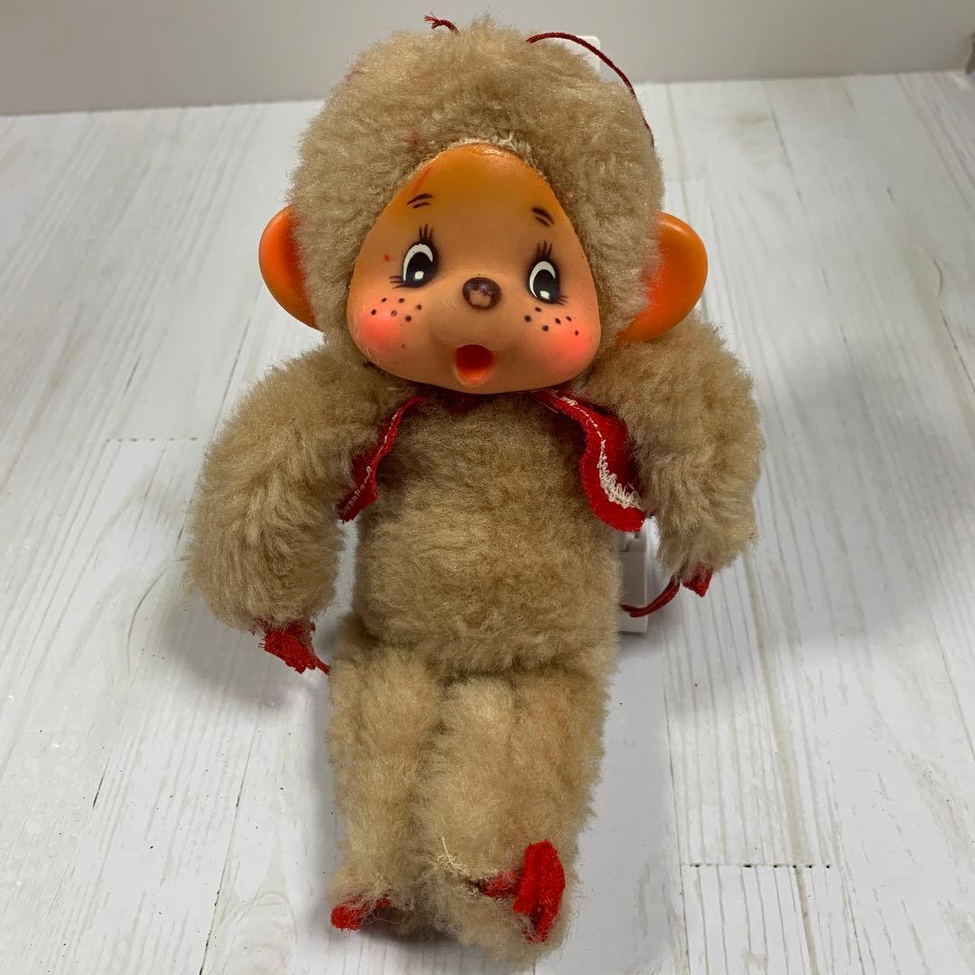 Y☆ 昭和レトロ　可愛い　サル　ぬいぐるみ 本体