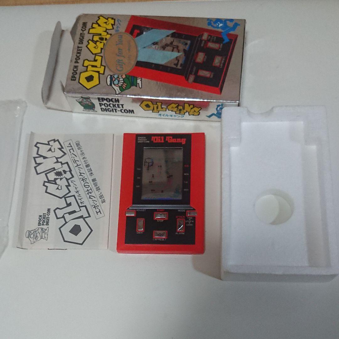 【稼働品】コレクションに1982年オイルギャング　エポック社 ゲームウォッチ