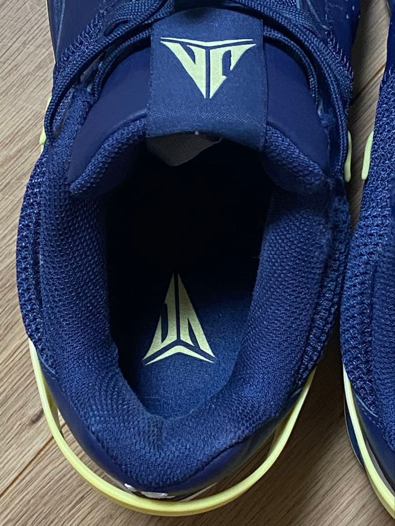 JA 1 Nike バスケットボールシューズ ネイビー/イエロー