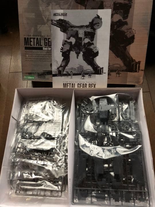 コトブキヤ メタルギアソリッド　メタルギア REX Black Ver.未組立