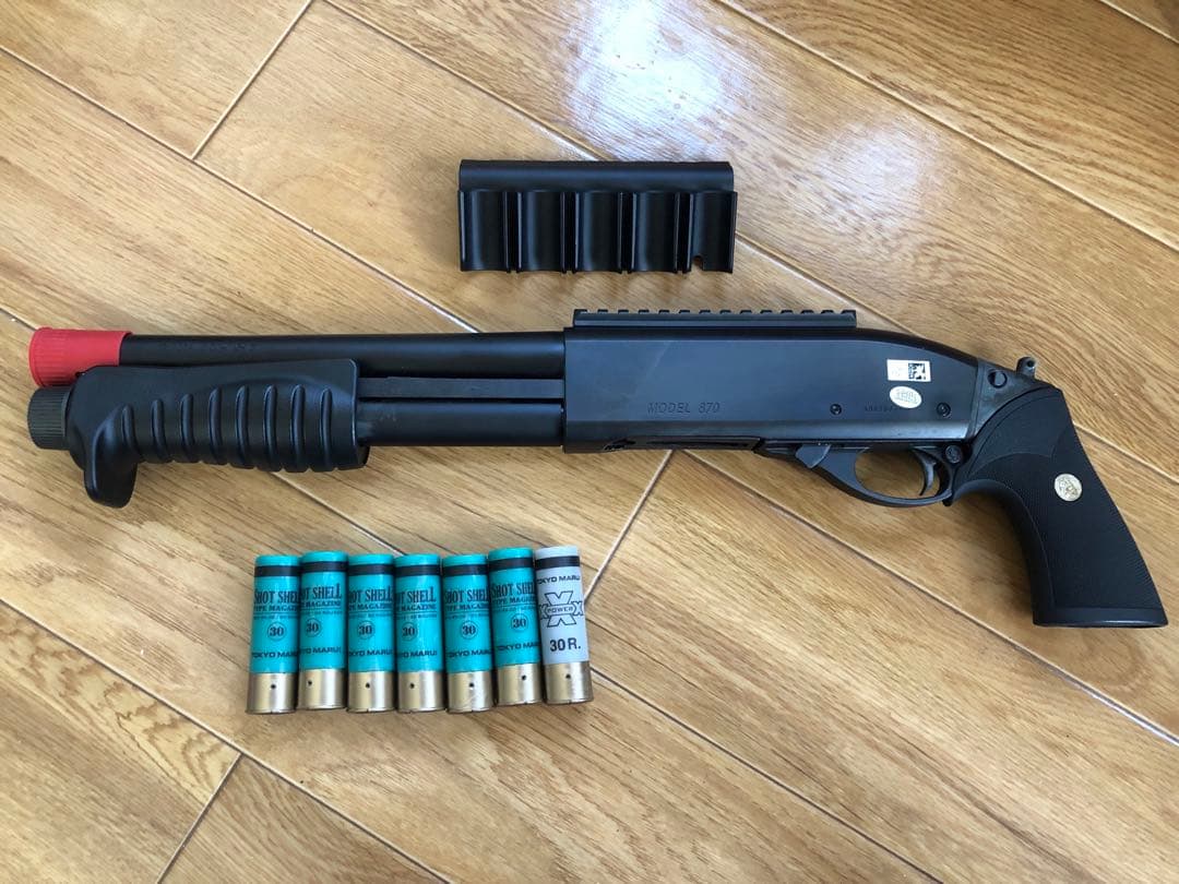 東京マルイ M870ブリーチャー+ショットシェルホルダー、ショットシェル