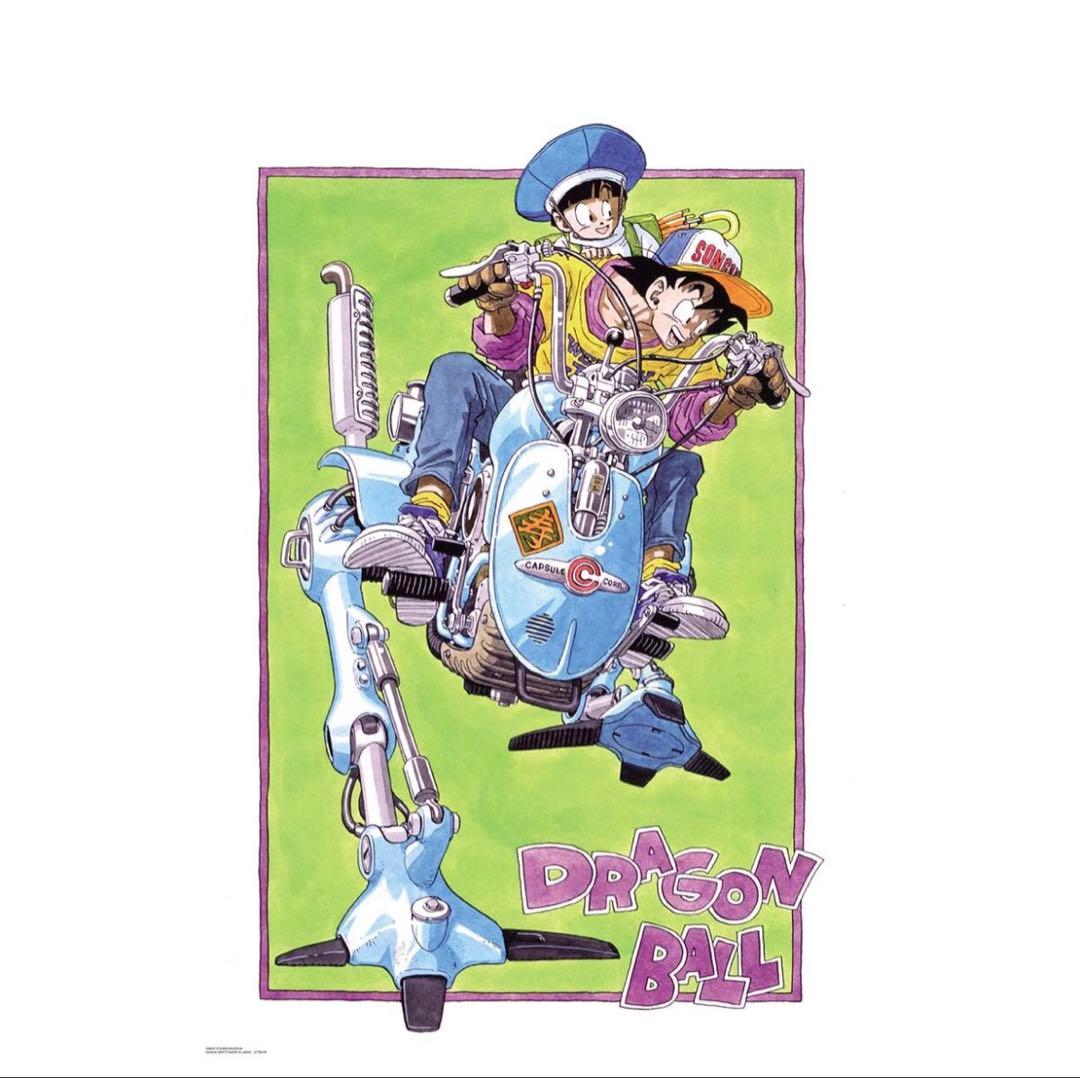 ゲンキマツリ ドラゴンボール 40周年 原作イラストグッズ B1ポスター 3種