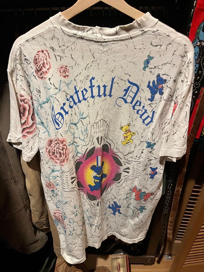 激レア　フルプリント 総柄Grateful Dead Tシャツ Lサイズ
