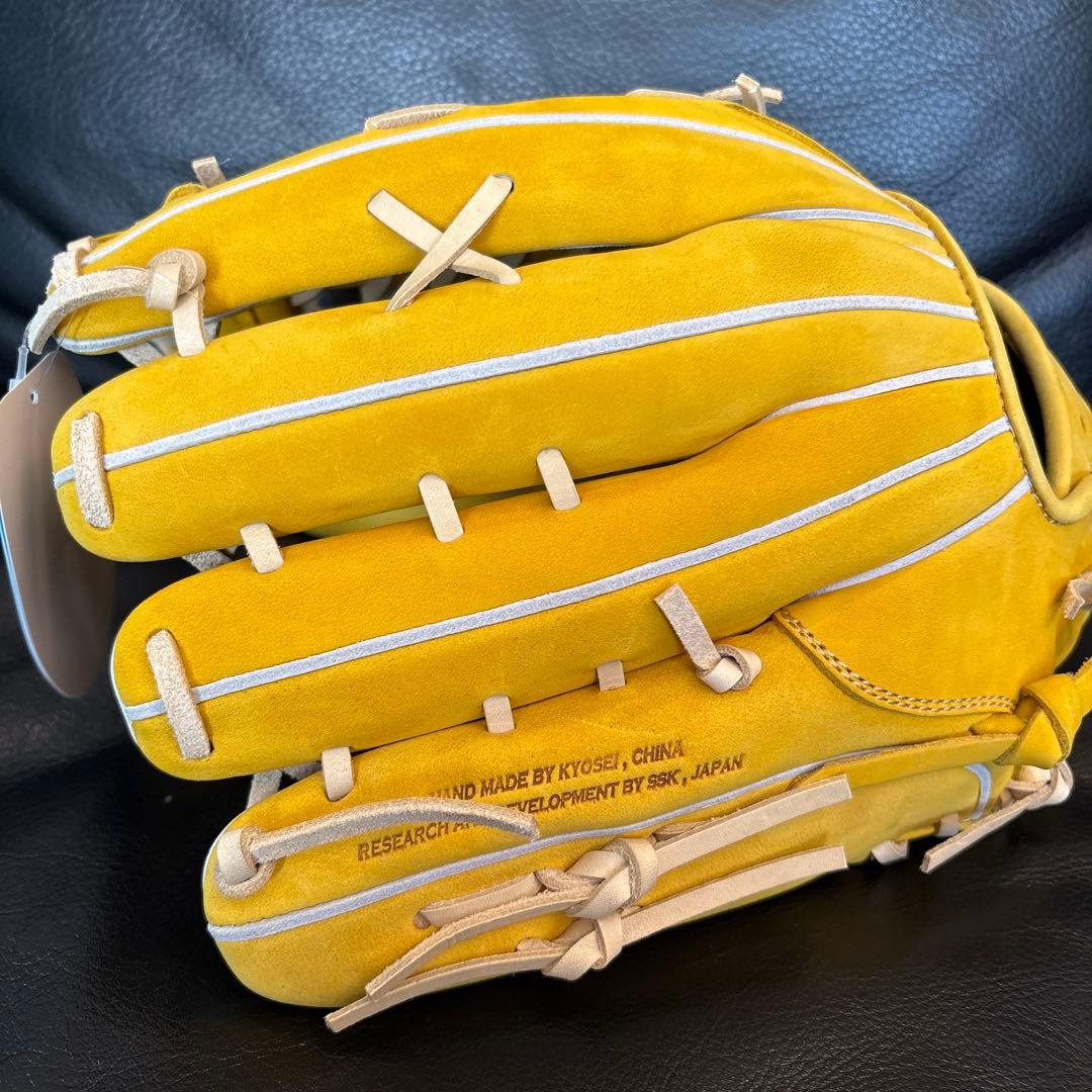 新品　硬式　限定　ヌバック　外野手用　グラブ　ssk ミズノプロ　zett