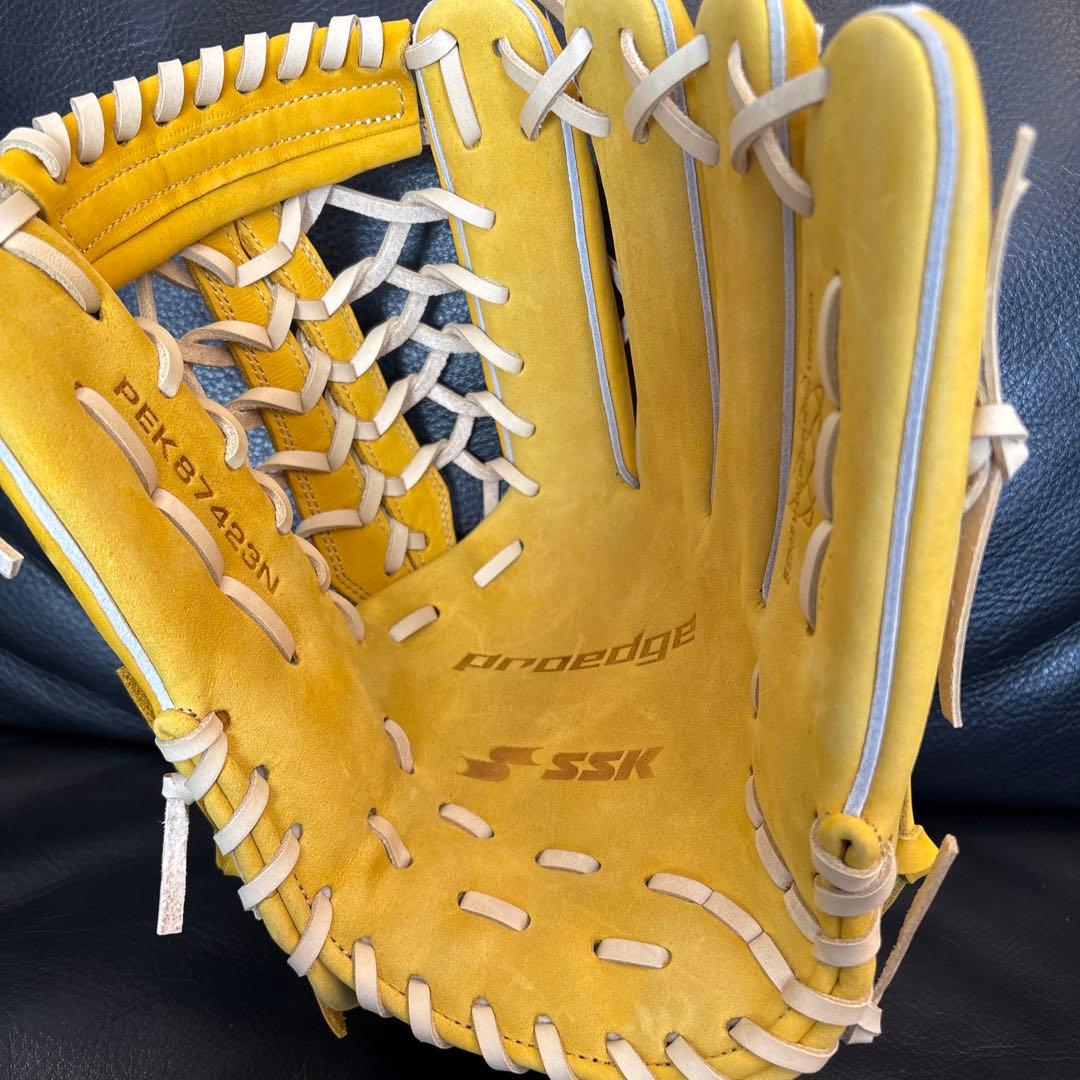 新品　硬式　限定　ヌバック　外野手用　グラブ　ssk ミズノプロ　zett