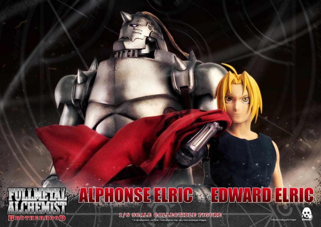 threezero 1/6 鋼の錬金術師 エドワード 2体セット 3Z0390