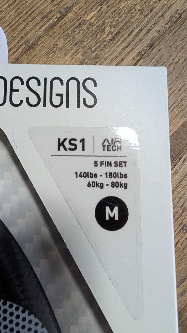 Slater Designs KS1 5フィンセット M