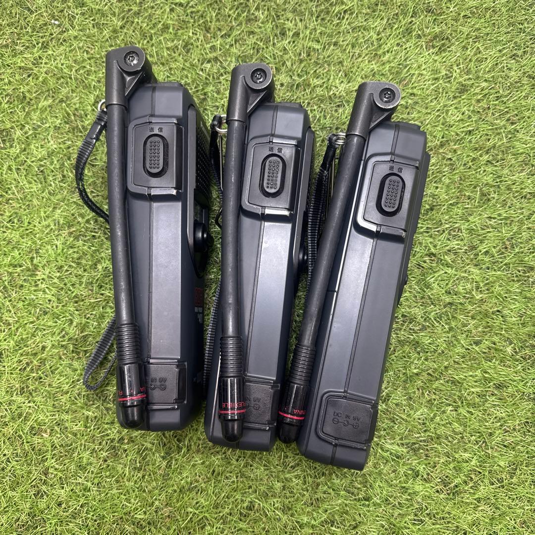 市民ラジオ トランシーバー パナソニック RJ -411A 3台まとめ売り