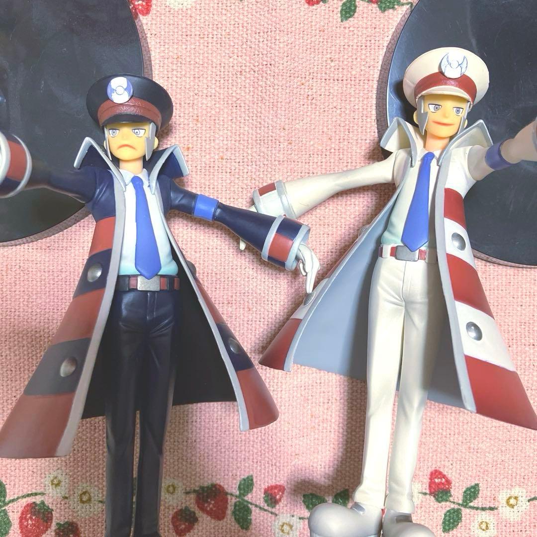 ポケモンBW サブマス　ノボリ　クダリ プライズフィギュア