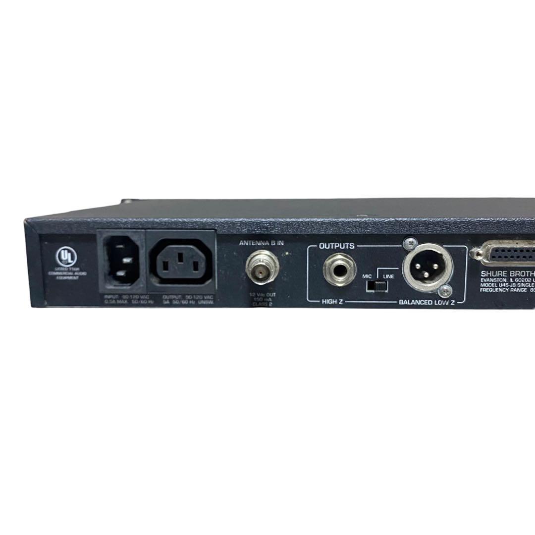 【ジャンク】SHURE マイクレシーバー　 HUF U4S-JB