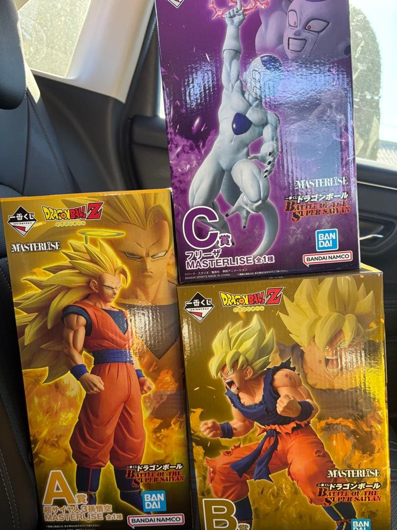 一番くじドラゴンボールバトルオブスーパーサイヤンA賞&B賞＆C賞セット
