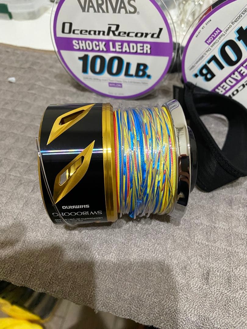 シマノ　ステラsw18000hg 純正スプール　極美品