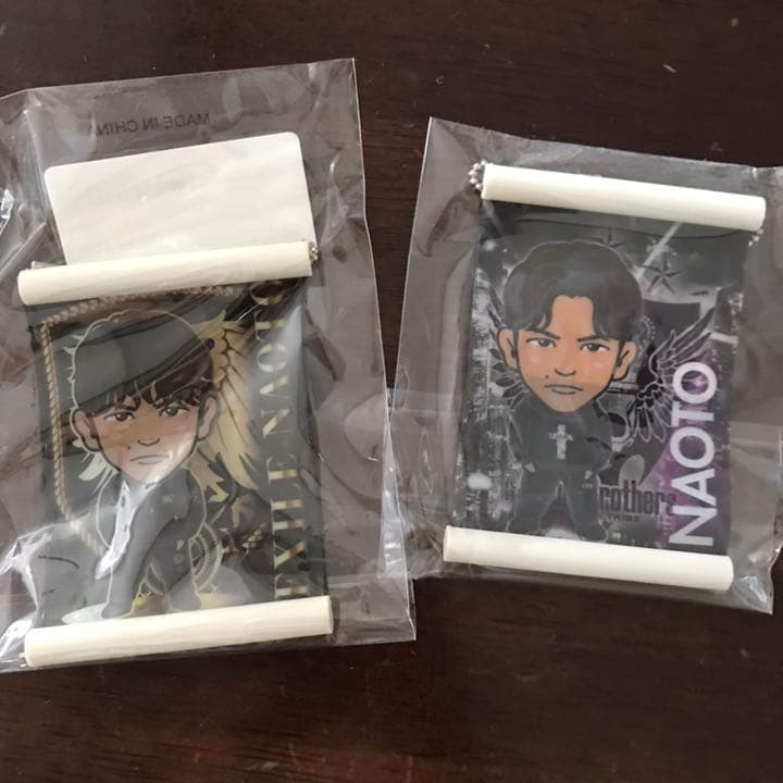 片岡直人　naoto缶バッジ キーホルダー