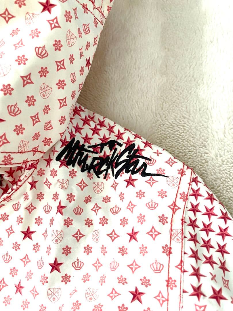 MTN ROCKSTAR HARUMAKI 総柄スノージャケット 赤白