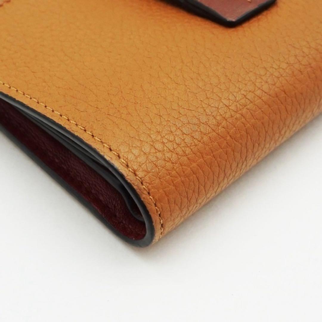 LOEWE ロエベ スリムジップ ハイフォールド ウォレット 財布 ブラウン